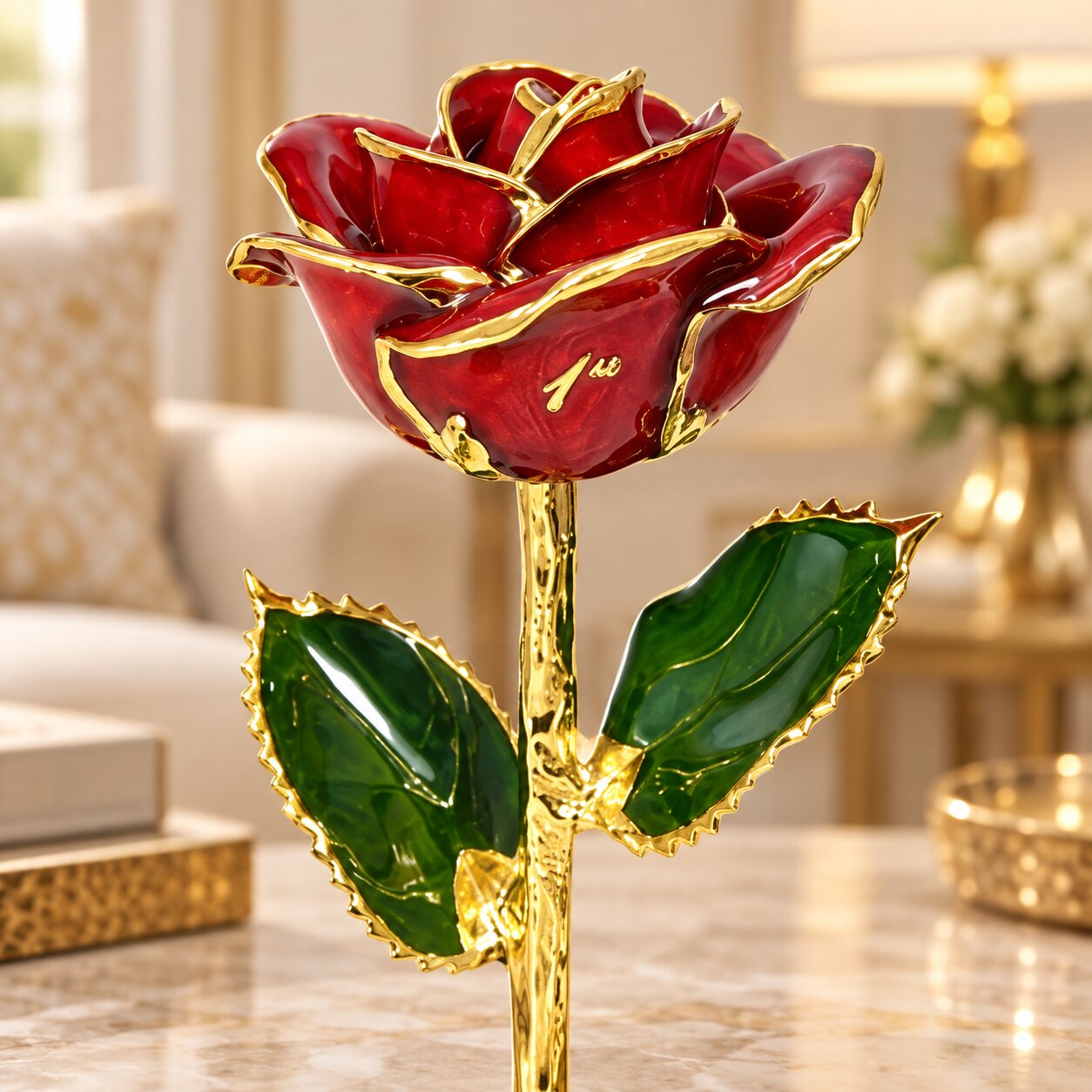 Personalized Anniversary Roses